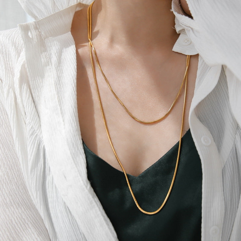 Snake Bone Necklace